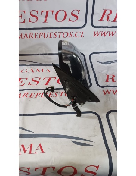 ESPEJO RETROVISOR IZQUIERDO JEEP GRAND CHEROKEE 2014 LIMITED - CROMADO