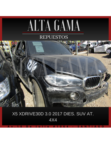 DESARME BMW X5 XDRIVE30D 3.0 2017