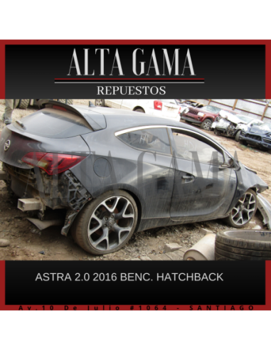 DESARME OPEL ASTRA OPC 2.0 2016