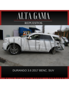 DESARME DODGE DURANGO 3.6 2017