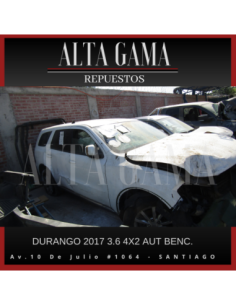 DESARME DODGE DURANGO 2017