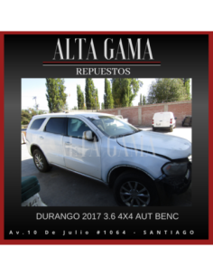 DESARME DODGE DURANGO 2017 3.6
