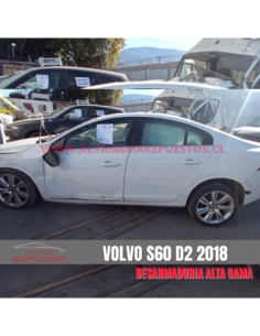 DESARME VOLVO S60 D2 2.0 2018