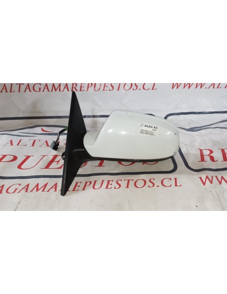 ESPEJO RETROVISOR IZQUIERDO AUDI A5 2016 SPORTBACK TFSI SEDAN 1.8 2016 BENCINERO 4X2 AUT